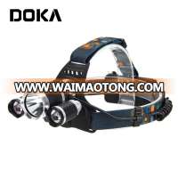 Manufacturers Headlight Camping Wholesale Xml T6 Light Dual Light Source Led Rechargeable Headlamp