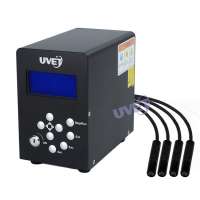 UVET 365nm NSC4 UV LED spot curing lamp for UV glue curing